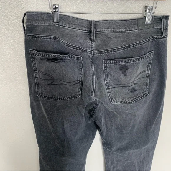 American Eagle 90's bootcut rip knee size 12 - Picture 7 of 10